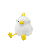 LED Night light Cute duck Cartoon animals Silicone lamp for children kid Touch Sensor Timing USB Rechargeable for birthday gifts