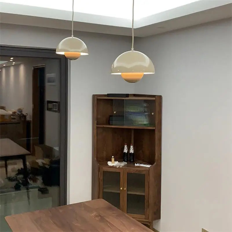  Flowerpot Pendant Lamps French Cream Wind Art Hang lamp Loft Kitchen Restaurant Bar Living Bedroom Demark Lights Fixtures