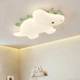 Modern Cute Cartoon Dinosaur LED Ceiling Light ArtTyrannosaurus Triceratops Lamps for Chidren's Room Home Decoration Chandeliers