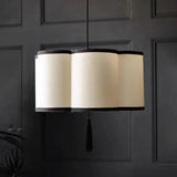 Nordic Fabric Pendant Lights Hotel Restaurant Shop Hall Art Cloth Chandelier Living Room LED Lights for Home Decor Fixtures