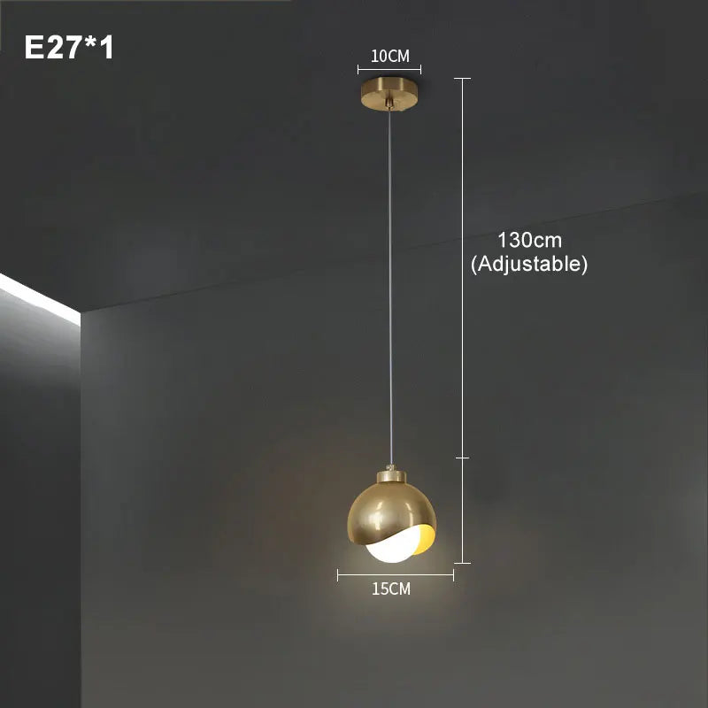 Nordic Luxury Crystal LED Chandelier Double Head Long Line Hanging Lamp For Home Decors Restaurant Bar Bedroom Pendant Lights