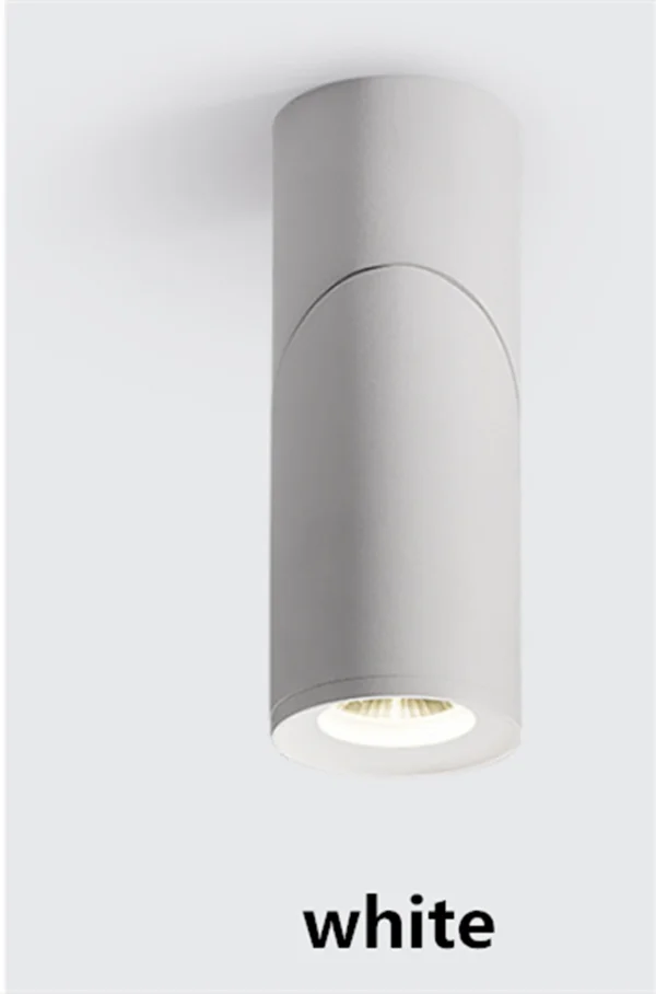 Dimmable Rotating LED Downlights 9W 15W 24W COB  Ceiling Spot Lights AC110-220V LED Wall Lamp Warm Cold White Indoor Lighting