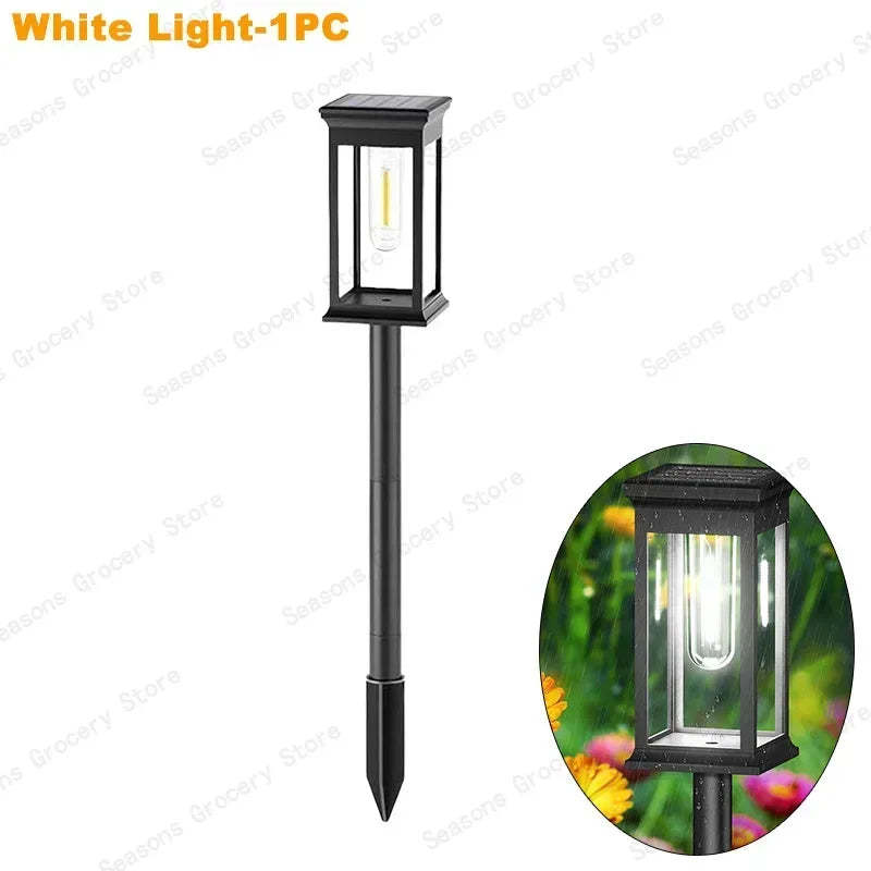 Waterproof LED Solar Lights for Garden Yard - Automatic Landscape Pathway Lighting