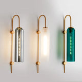 Modern Designer Glass LED Wall Lamp Bedroom Bedside Living Room Restaurant Staircase Bar Indoor Lighting Decors Light Fixtures