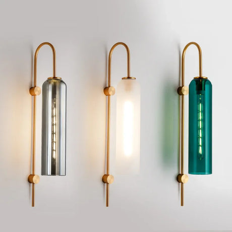 Modern Designer Glass LED Wall Lamp Bedroom Bedside Living Room Restaurant Staircase Bar Indoor Lighting Decors Light Fixtures