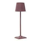 Wireless Rechargeable LED Table Lamp with Touch Stepless Dimming - Portable Cordless Desk Light for Bedside, Hotel & Bar Decor