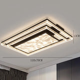 Modern Living Room Led Lights Square Creative LED Ceiling Lamp Bedroom Ceiling Pendant Lamp Indoor Home Dining Room Lighting