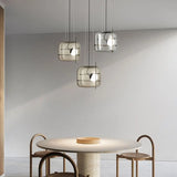 Modern Nordic Minimalist Restaurant LED Pendent Lamp Bedroom Bedside Creative Coffee Shop Bar Study Glass Decorative Light Art