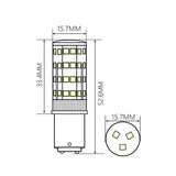 High Brightness Corn Bulbs 1pcs Lights For Sewing Machine Super Bright Energy Saving Led Lights Crystal Lamp 350-360lm 220v