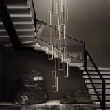 Nordic home decoration, stair chandelier, living room and dining room Pendant lights, ceiling light, indoor lighting