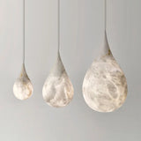 Nordic Chandelier Minimalist Stone Pendant Light for Restaurant Living Room Dining Room Bedroom Bedhead Home Decor Hanging Lamp