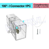 DIY Hexagon Garage LED Tube Accessories & Connector Set (110-240V) - Suspension Wire Cable Kit for Honeycomb Workshop & Barber Shop Lighting