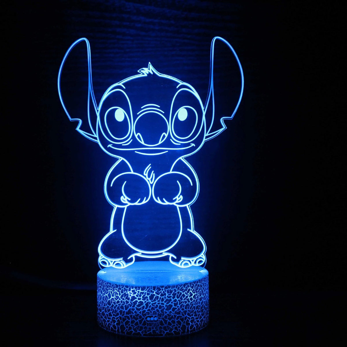 3D Illusion Stitch Night Light with Remote Control and Smart Touch Room Decor Lamp Birthday Valentine&#39;s Day Christmas Gifts