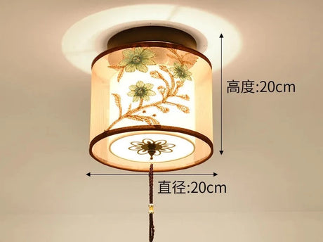 Corridor Warm Ceiling Light Hotel Villa Hotel Entrance Foyer Entrance Balcony Light