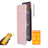 Red Light Therapy LED Physical Therapy Full Body 480,590,630,660, 670, 810, 830, 850,1060 Red Infrared Light Therapy Panel With Mobile Stand