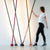 Modern Design LED Braided Floor Lamp for Living Room Lobby Elastic Colorful Minimalist Fabrics Floor Standing Light High Ceiling
