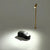 Led Cabinet Spot Light Mini Spotlights Gold Silver Black Jewelry FOCO Exhibition Display 1W Standing Pole Small COB Lamp 110V 220V