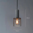 Modern Industrial Style Pendant Light Indoor LED Cement Lampshade Chandelier Art Design Parlor Bedroom Kitchen Cafe's Hanging Lamp