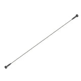 Modern Linear LED Wall Sconce (Black/White) - Minimalist Skyline Strip Lamp for Living Room, Bedroom & Bathroom Vanity