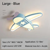 Modern Creative LED Ceiling Light Children's Cartoon Airplane Light Baby Room Bedroom Room Decoration Indoor Lighting Fixtures