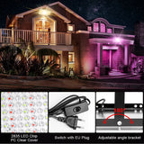 IP65 Waterproof RGB LED Flood Light (50W/100W/300W) AC220V - Outdoor Projector Spotlight with Remote Control & EU Switch Plug