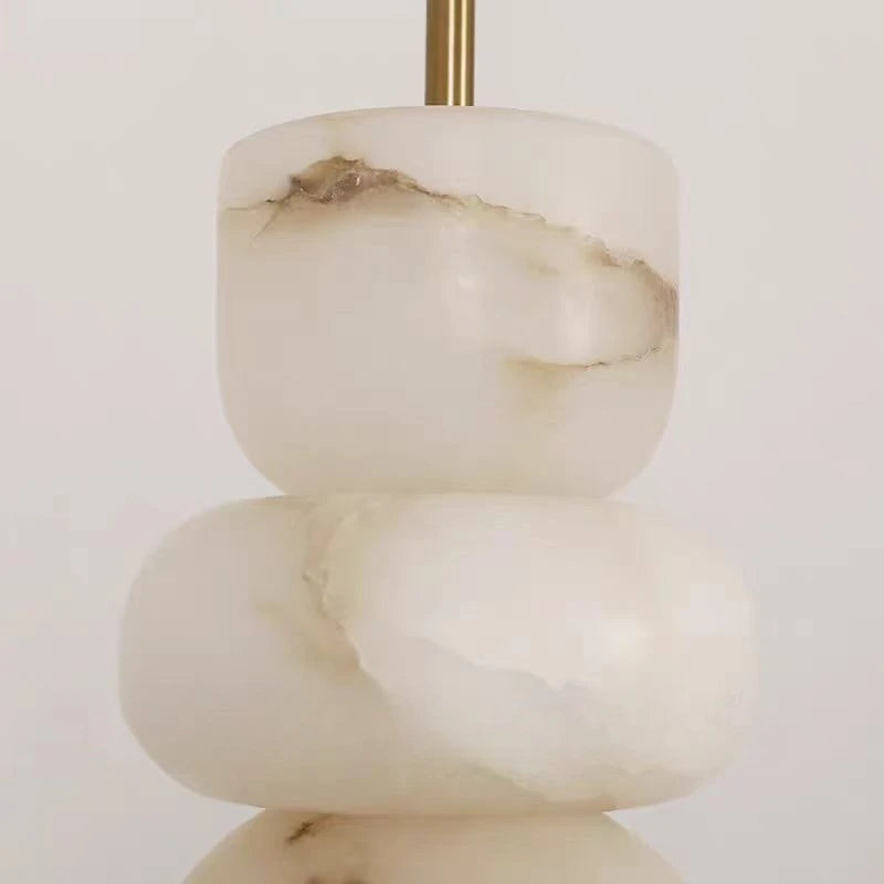 Nordic Alabaster Pendant Light - Modern Spanish Marble Ceiling Lamp