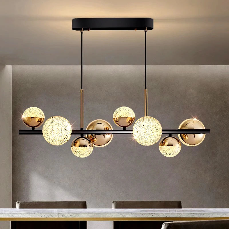 Modern LED Pendant Light for Living Room - Luxury Home Decor Chandelier