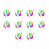 15W/10W LED Downlight Bluetooth LED Smart Ceiling Light Motion Sensor 85-265V Dimmable RGB Lamp APP Remote Control Smart Life