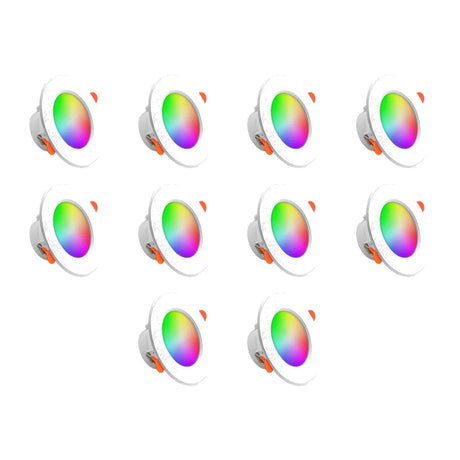 15W/10W LED Downlight Bluetooth LED Smart Ceiling Light Motion Sensor 85-265V Dimmable RGB Lamp APP Remote Control Smart Life