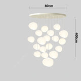 Modern home decor led lights pendant light lamps forstaircase Chandeliers for living room hanging light indoor lighting
