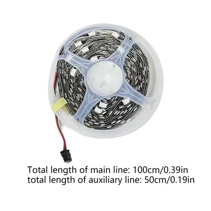 Ambient Lights Outdoor Smart USB App Control Strip Lights Color Changing Launch Effect Remote Music Sync LED Lights For Bedroom