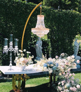 French Empire Gold Crystal Chandelier For Living Room Small Hanging Lamp For Dining Room Kitchen Island Hanging Light Fixture