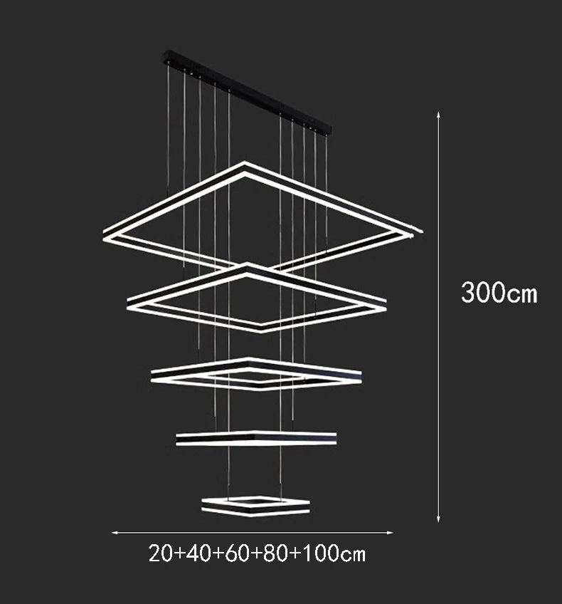 Modern home decor ring led lights pendant light lamps for living room Chandeliers for dining room hanging light indoor lighting