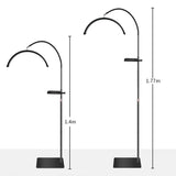 Half Moon lamp Hose with Tray 36W LED High Light Floor Light Adjustable Lashes Extension Tattoo Beauty Skincare Eyebrow Filling
