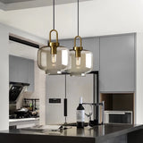 Nordic Single Head Glass Pendant Lamp - Creative Personality Restaurant Light