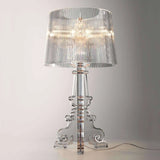 Transparent White Ghost Table Lamp - Baroque Style Modern Creative Light