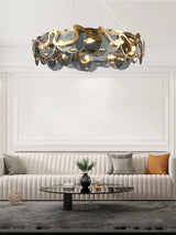 Modern Internet Celebrity Living Room Art Pendant Light Luxury Minimalist Glass Lamp Bedroom Dining Room Long Pendant Light