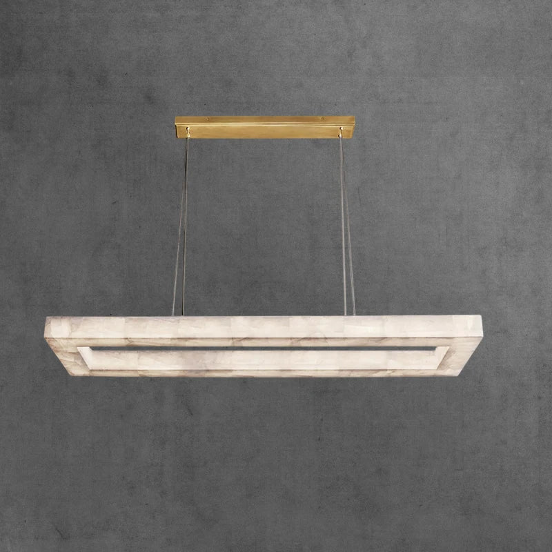 American Marble Black Chrome Gold Dimmable LED 2026 Chandelier Lighting Lustre Suspension Luminaire Lampen For Living Room