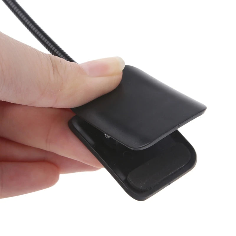 For Kindle &amp; Notebook Reading Light LED Book Light Table Lamp Mini Flexible Clip
