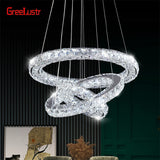Crystal Pendant Lights Hanging Ceiling Lamps For Dining Room Nordic Modern Chandeliers For Living Room 2021 Indoor Lighting Home