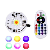 Driverless RGB COB LED Chip (220V / 5V USB) with Remote Control - High-Power DIY Floodlight Light Engine