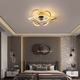 Modern Simple LED Ceiling Fan Lamp With Remote Control Dining Room Bedroom Lamp Silent Ceiling Light Lustre Fixture