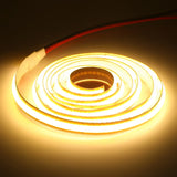 DC 12V/24V Cuttable COB LED Strip Lights (400 LEDs/m, 3000K/4000K/6000K) - Flexible Linear Tape Light for Indoor Home Decor (1m–10m)
