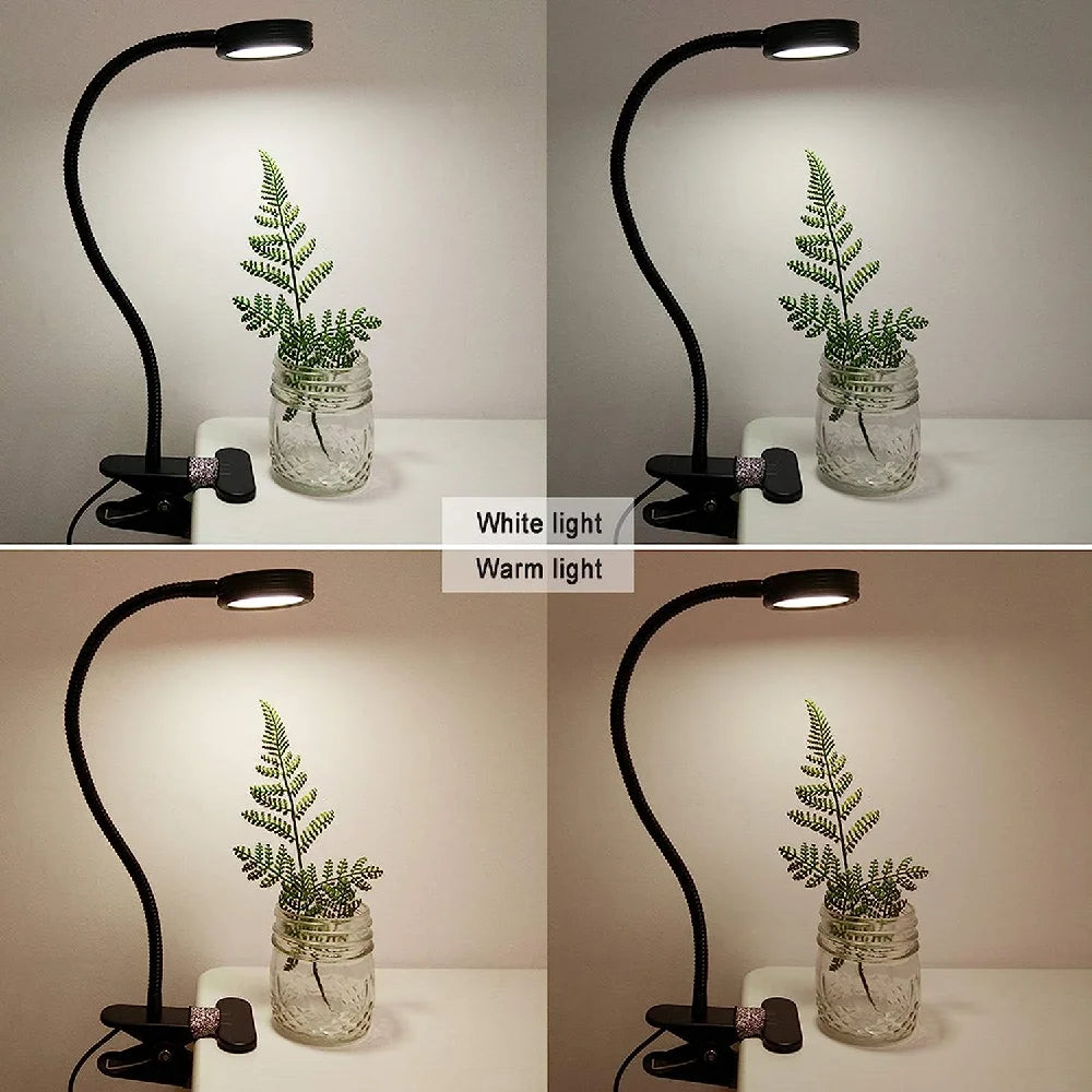 LED Clap On Desk Book light For Children Study Work Dimmable Adjustable Arm Eye-protection Reading lighting Lamp Promotion