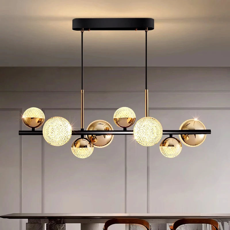Modern LED Pendant Light for Living Room - Luxury Home Decor Chandelier