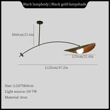 Design Mobile Long Arm Hanging Lamp Creative  Lighting Industrial Chandelier Living Dining Room Kitchen Island Home Light