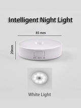 LED Night Light Smart Human Body Sensor with Digital Sensor Head Magnetic Suction Wireless-Use Eye Protect Night Lamp