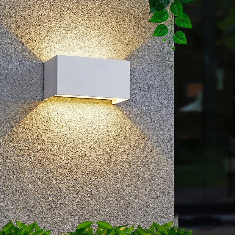 Wall Lamp Outdoor Wall Light Adjustable 24w 12w Sconce Balcony House Garden Home Wall Decors Waterproof Outdoor Lighting