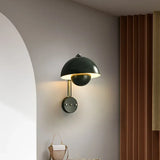 E27 Nordic Wall Lamp LED Torch Bedside Lamps Indoor Lighting Fixture Mushroom Sconces Creative Macaron Switch for Living Room