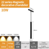 Magnetic Track Light 48V Magnet Spotlight Dimmable Floodlight Dali Rail Lamp Zigbee Tuya Smart Home LED Magnetic Track Lighting
